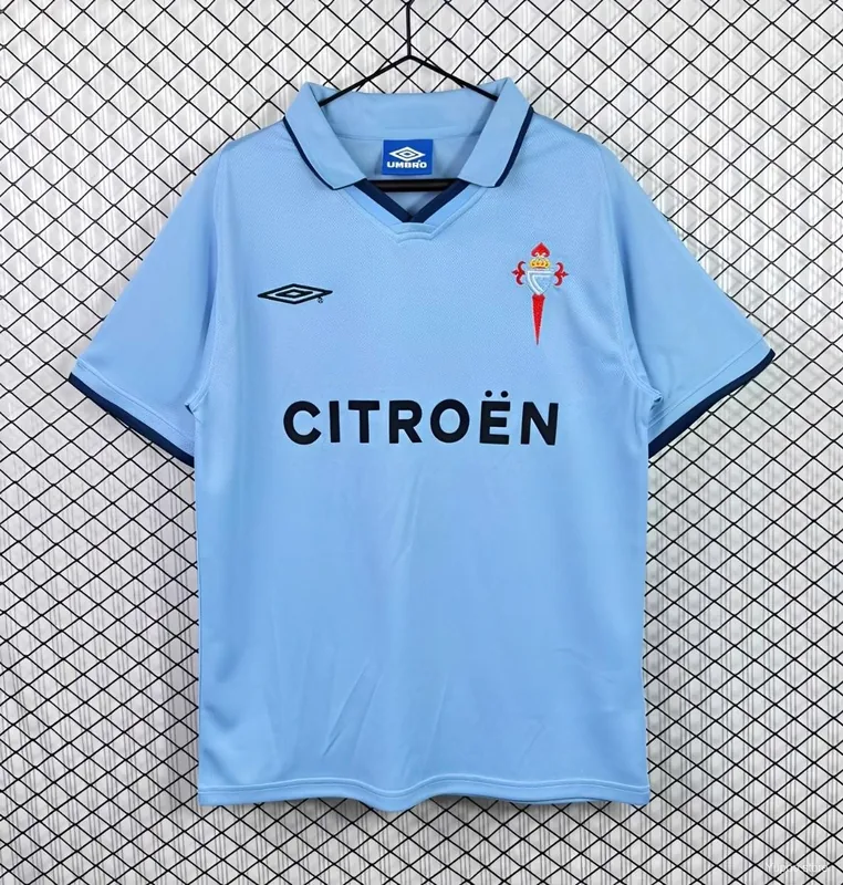 Camiseta Celta Vigo 2001/02 LOCAL MANGA CORTA VERSION FAN
